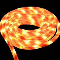 vidaXL - Touwenlicht met 2400 LED 100 m - Wit en rood - PVC