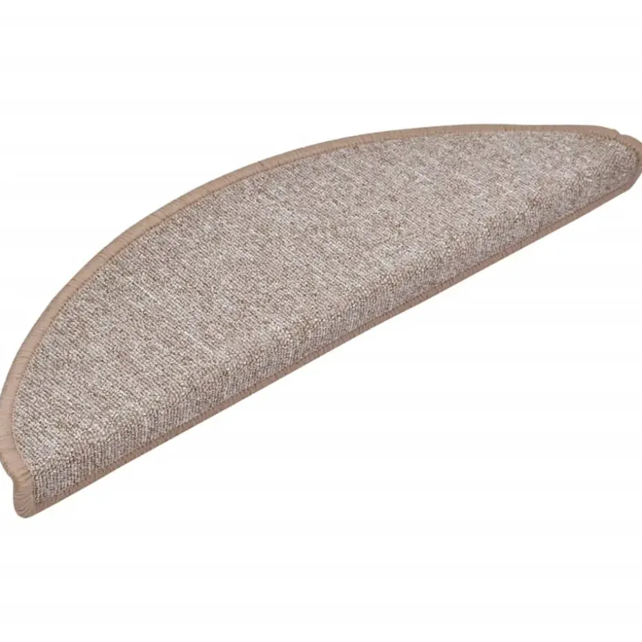 vidaXL - Trapmat - Bruin - Polypropyleen - 56 x 17 x 3 cm - 15 stuks