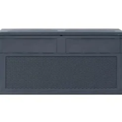 vidaXL - Tuinbox - Antraciet - Kunststof