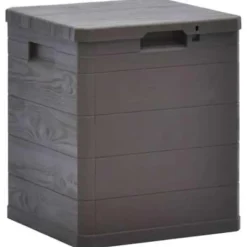 vidaXL - Tuinbox - Bruin - Kunststof