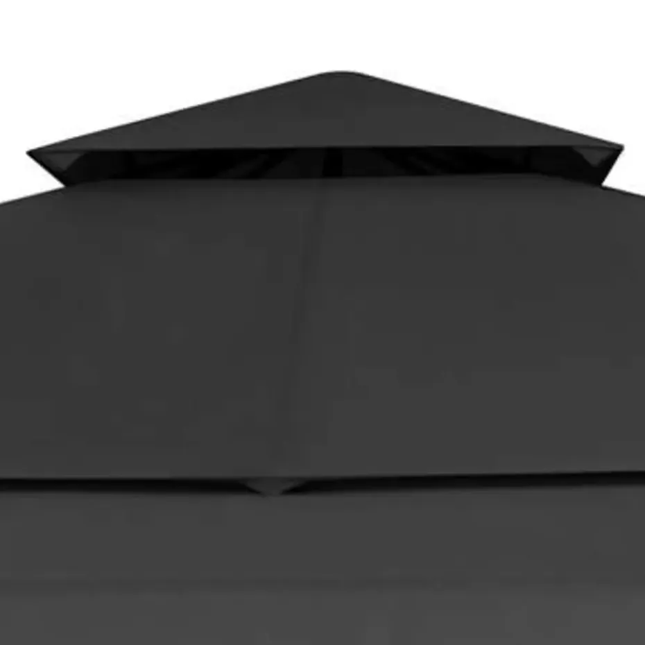 vidaXL - Tuinhuisje - Antraciet - Polyester