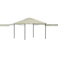 vidaXL - Tuinhuisje - Crème - Stof