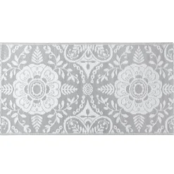 vidaXL - Tuinkleed - Grijs - Polyetheen - 160 x 230 cm