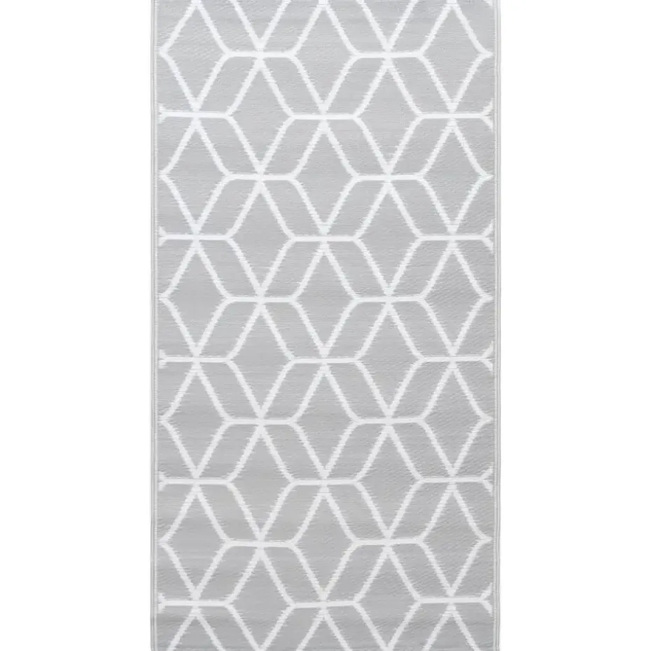 vidaXL - Tuinkleed - Grijs - Polyetheen - 190 x 290 cm