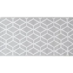 vidaXL - Tuinkleed - Grijs - Polyetheen - 190 x 290 cm