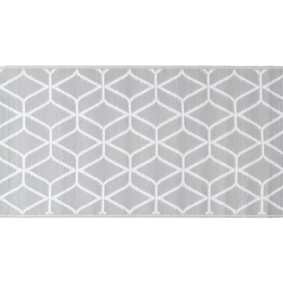 vidaXL - Tuinkleed - Grijs - Polyetheen - 190 x 290 cm