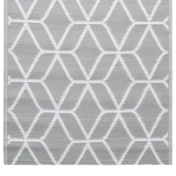 vidaXL - Tuinkleed - Grijs - Polyetheen - 190 x 290 cm