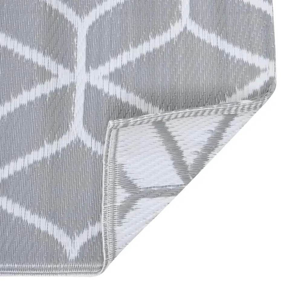 vidaXL - Tuinkleed - Grijs - Polyetheen - 190 x 290 cm