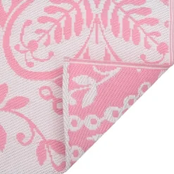 vidaXL - Tuinkleed - Roze - Polyetheen - 190 x 290 cm