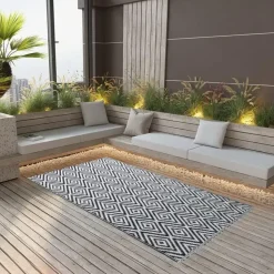 vidaXL - Tuinkleed - Wit - Polyetheen - 190 x 290 cm