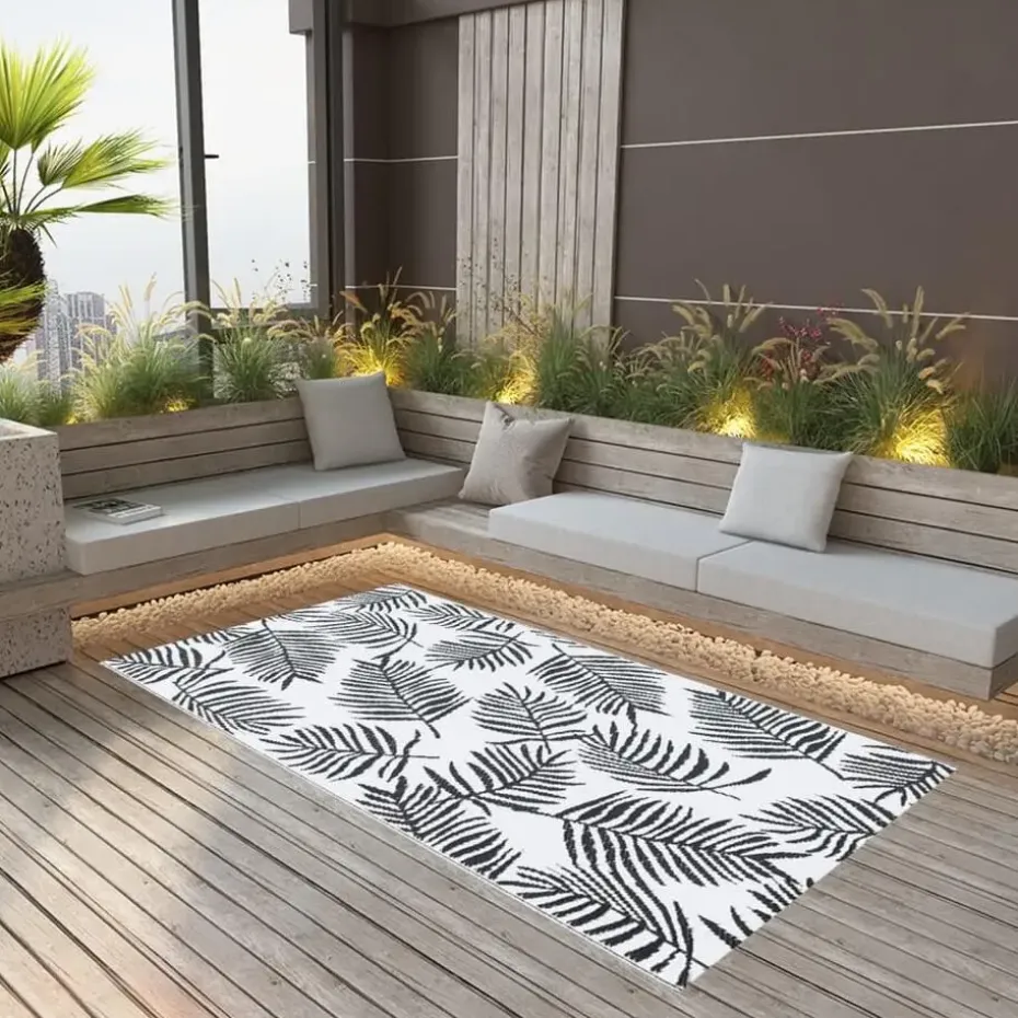 vidaXL - Tuinkleed - Wit - Polyetheen - 80 x 150 cm