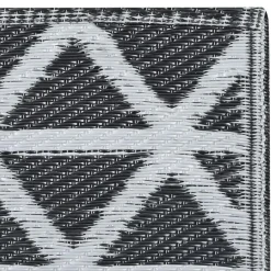 vidaXL - Tuinkleed - Zwart - Polyetheen - 160 x 230 cm