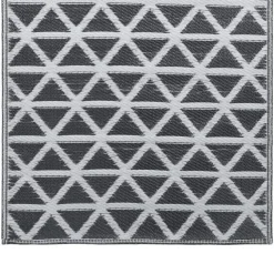 vidaXL - Tuinkleed - Zwart - Polyetheen - 160 x 230 cm