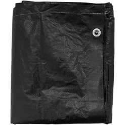 vidaXL - Tuinmeubel Hoes - Zwart - Polyetheen - 250 x 250 x 90 cm