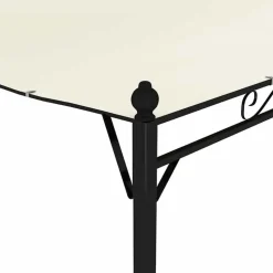 vidaXL - Tuinpaviljoen - Crème - Stof - 2 stuks