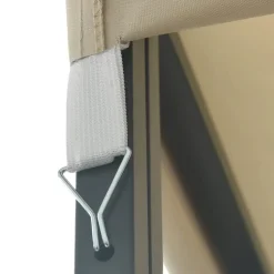 vidaXL - Tuinpaviljoen - Crème - Stof - 3 x 3 m