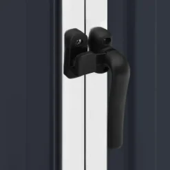 vidaXL - Tuinschuur - Antraciet - Staal