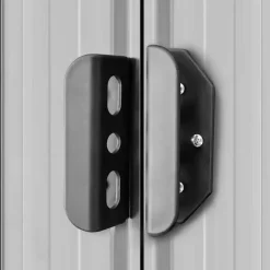 vidaXL - Tuinschuur - Grijs - Staal