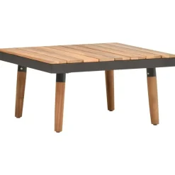 vidaXL - Tuinset - Grijs - Hout