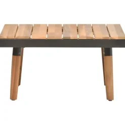 vidaXL - Tuinset - Grijs - Hout