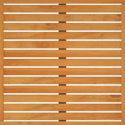 vidaXL - Tuinstoel - Wit - Acaciahout