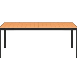 vidaXL - Tuintafel - Bruin - WPC - 185 x 90 cm