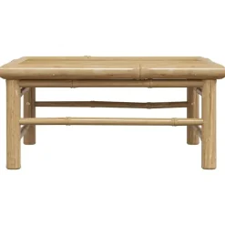 vidaXL - Tuintafel - Bruin - Bamboe