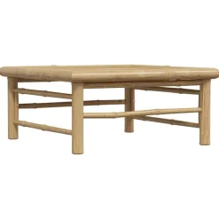vidaXL - Tuintafel - Bruin - Bamboe