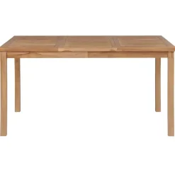 vidaXL - tuintafel - Bruin - Hout - 150 x 90 x 77 cm