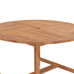 vidaXL - Tuintafel - Bruin - Hout