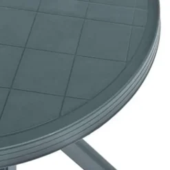 vidaXL - Tuintafel - Groen - Kunststof