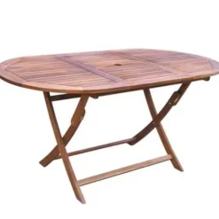vidaXL - Tuintafel En Stoel - Bruin - Hout