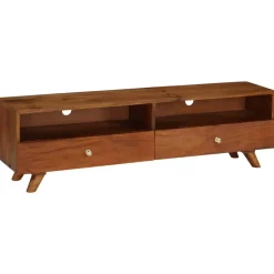 vidaXL - Tv-kast - Bruin - Hout