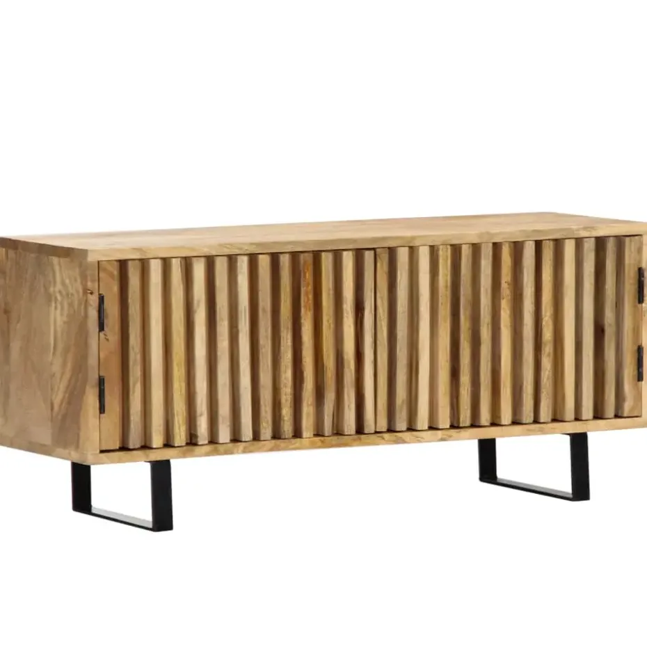 vidaXL - Tv-kast - Bruin - Hout