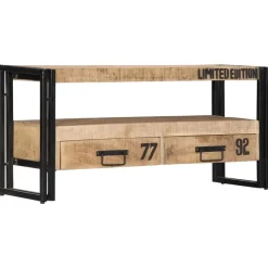 vidaXL - Tv-meubel - Bruin - Hout