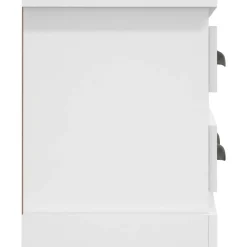 vidaXL - TV-meubel met 4 lades - Wit - Bewerkt hout - 100x35.5x45 cm