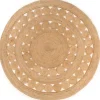 vidaXL - Vloerkleed - Beige - Jute - 240 cm