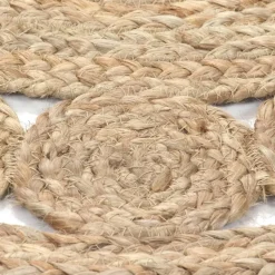 vidaXL - Vloerkleed - Beige - Jute - 240 cm