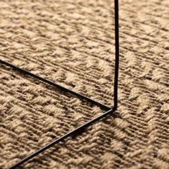 vidaXL - Vloerkleed - Bruin - Polypropyleen - Ø 120 cm