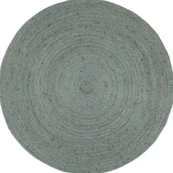 vidaXL - Vloerkleed - Groen - Jute