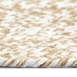vidaXL - Vloerkleed - Wit - Jute
