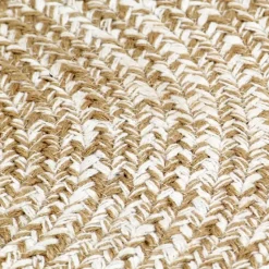 vidaXL - Vloerkleed - Wit - Jute