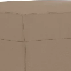 vidaXL - Voetenbank - Bruin - Kunstleer - 60 x 50 x 41 cm