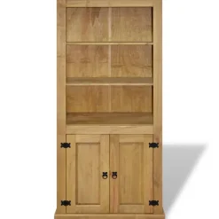 vidaXL - Wandkast - Bruin - Grenenhout