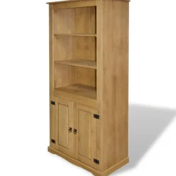 vidaXL - Wandkast - Bruin - Grenenhout