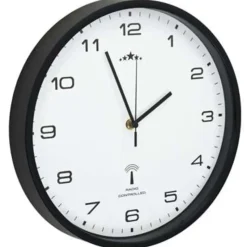 vidaXL - Wandklok - Wit - Polypropyleen