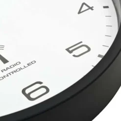 vidaXL - Wandklok - Wit - Polypropyleen