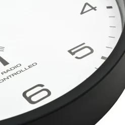 vidaXL - Wandklok - Wit - Polypropyleen