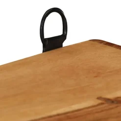 vidaXL - Wandkubus - Bruin - Hout