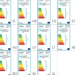 vidaXL - Wandlamp - Multikleur - Metaal - 2 stuks